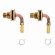 画像1: UB-15FL  ミヤコ　ホース用ユニットバス貫通継手　15A用   (1)