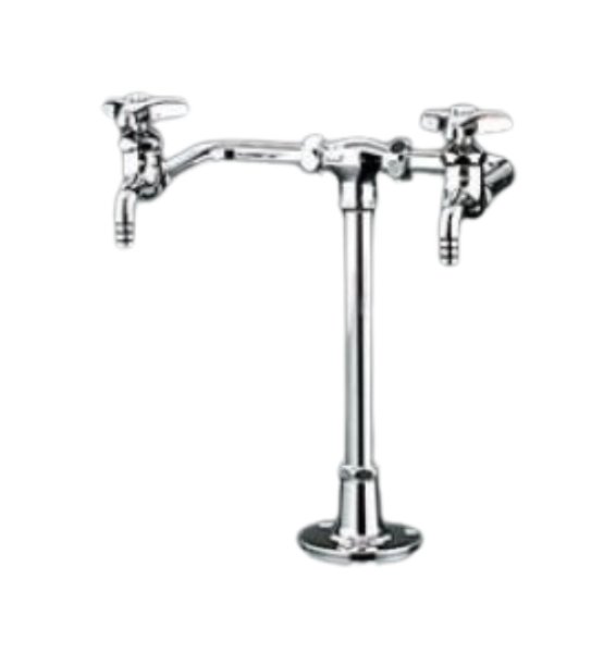 画像1: T42BU【TOTO】台付化学水栓13（2口） (1)