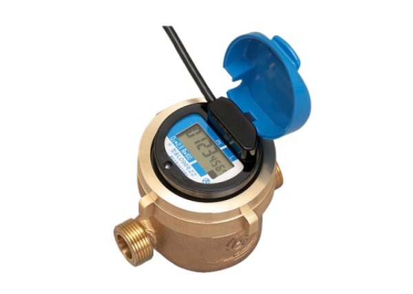 画像1: EA-13E 電子式水道メーター【東洋計器】　小口径(13mm)(JIS適合品)　 【受注生産品　受注後約4週間】 (1)