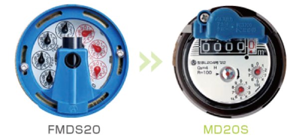 画像6: MD30【愛知時計電機】パルス出力式乾式水道メーター(パッキン付き) (6)