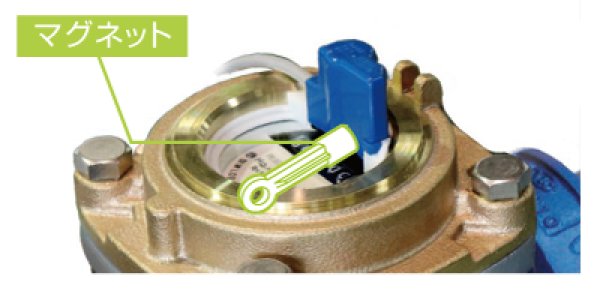 画像4: MD30【愛知時計電機】パルス出力式乾式水道メーター(パッキン付き) (4)