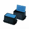 画像1: MB-30SF(N)　前澤化成工業 量水器ボックス| FRP蓋 耐荷重 樹脂製 メーターボックス (1)