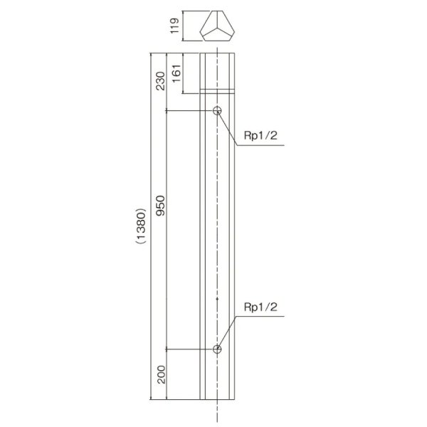 画像2: GP22BB　PRIZMII　水生活製作所　水電柱（ブラック・100V）電気が使える水栓柱 (2)