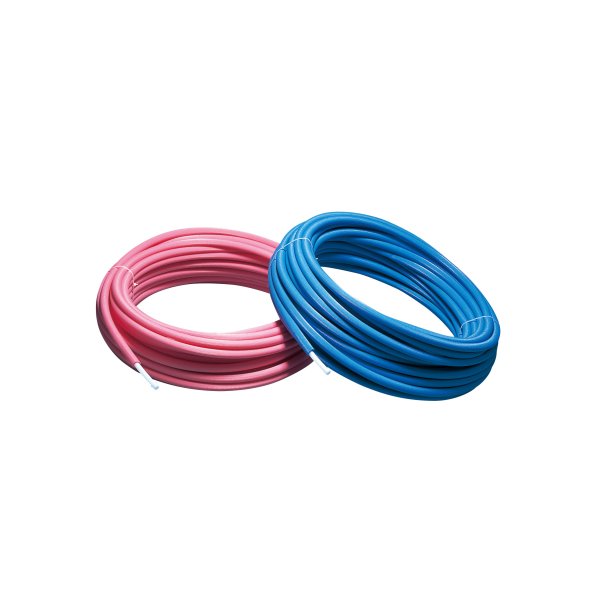 画像1: MXPECP-2005-30Q 前澤給装 5mm保温材付架橋ポリエチレン管 20A×30m ピンク 給湯用 (1)