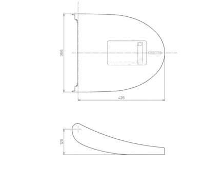 画像2: TCM1755-1N #NW1 【TOTO】暖房便座ユニット (2)