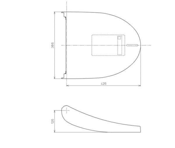 画像2: TCM1755-1N #NW1 【TOTO】暖房便座ユニット (2)