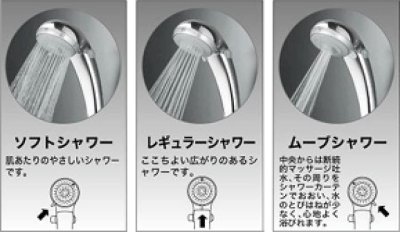 画像5: PZ985 KVK 3way シャワーヘッド (5)