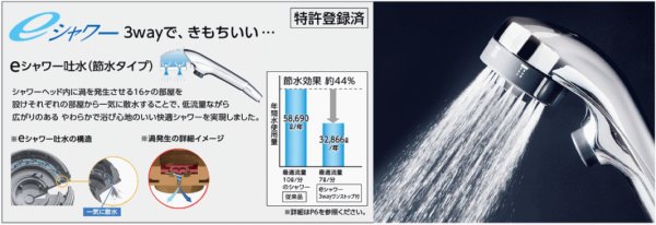 画像3: KVK ZS315TS ワンストップシャワーヘッド（メッキ）｜手元止水 (3)