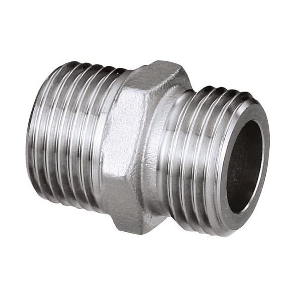 画像1: SFG　オンダ製作所　ステンレス　角ニップル　304系　 (1)