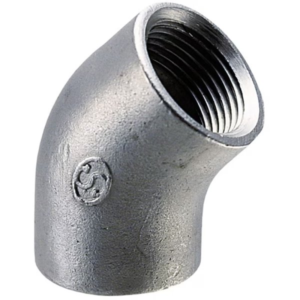 画像1: SFL3　オンダ製作所　ステンレス　４５エルボ　304系　 (1)