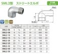 画像2: オンダ製作所 SML2 ストリートエルボ | ステンレス SUS316系（SCS14A） ねじ込み継手 (2)