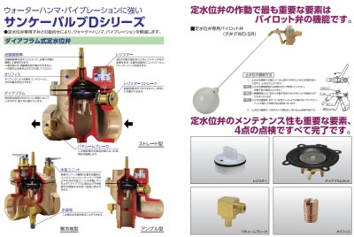 画像2: D50-S-1【兼工業 KKK】定水位弁ストレ－ト型（ボールタップ付） (2)