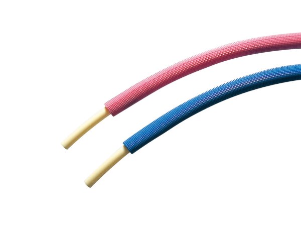画像1: QPBCB-1305-60Q 前澤給装 5mm保温材付ポリブテン管 13A×60m ブルー 給水用 プッシュマスター互換可 (1)