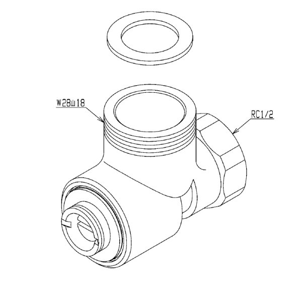 画像2: TH5G0027 TOTO 止水栓 自動水栓用補修部品 5G000027後継品 (2)