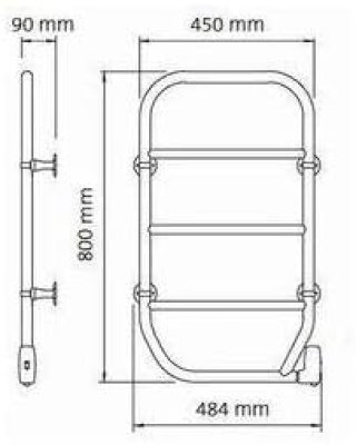 画像2: タオルウォーマー 70Wタイプ TS-K80【森永エンジニアリング】 (2)