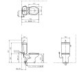 画像2: 【CFS371A/CFS370A・選択可】セレストＲ【TOTO】便器セット （セミサイホンタイプ便器＋タンク）のみ (2)