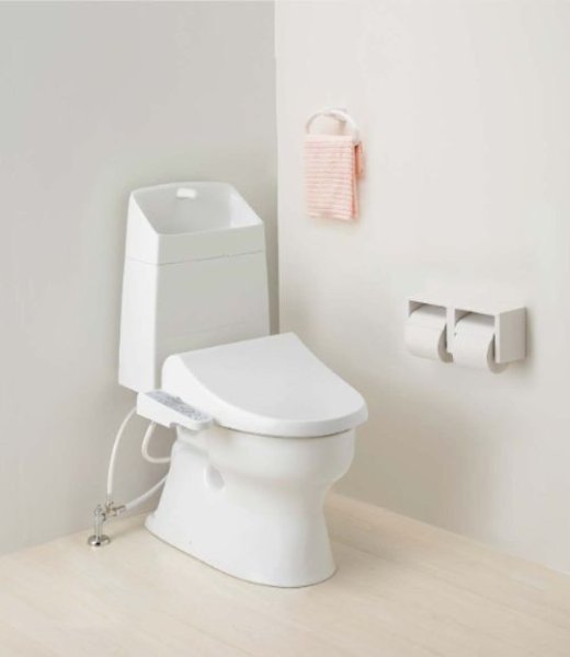 画像2: 【温水便座付き】ジャニス ValueClean3  SC8091-RGB トイレ リフォーム 排水芯305-380mm 樹脂タンク (2)