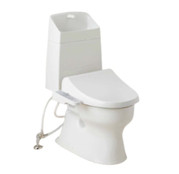 画像1: 【温水便座付き】ジャニス ValueClean3  SC8091-RGB トイレ リフォーム 排水芯305-380mm 樹脂タンク (1)