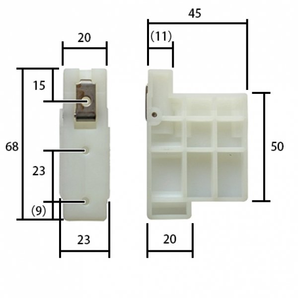 画像4: KC90017Z    ランナーコーナーＫＣＲ２２０（樹脂）　【PANASONIC】 (4)