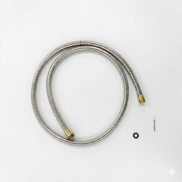 画像1: CQ03USJ04SK1　パナソニック シャワーホース  パッキン付 CQ03USJA用 洗面ドレッサー補修部品 (1)