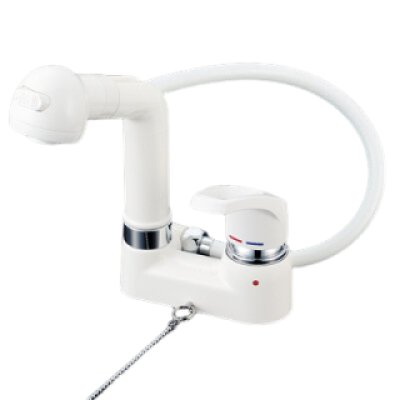 画像1: パナソニック CQ715BX2K シングルレバーシャワー混合栓（一般地用）ゴム栓付 純正同等品 洗面台 水栓 取替部材 Panasonic (1)