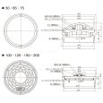 画像2: アロン ICO-HV 200 小口径マス ワンタッチ開閉密閉式通気口付ふた グレー/ライト (2)