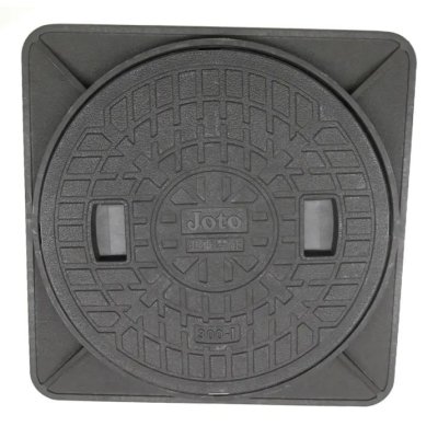 画像1: JM-350A  JOTO 城東リプロン  角枠付マンホール黒　　1枚 (1)