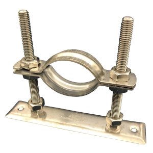 画像1: N-010747　ステンレベルバンドF　ＧＰ／ＶＰ管用【日栄インテック】 (1)