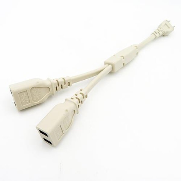 画像1: WP-A  二又 分岐プラグ【山清電気】 (1)