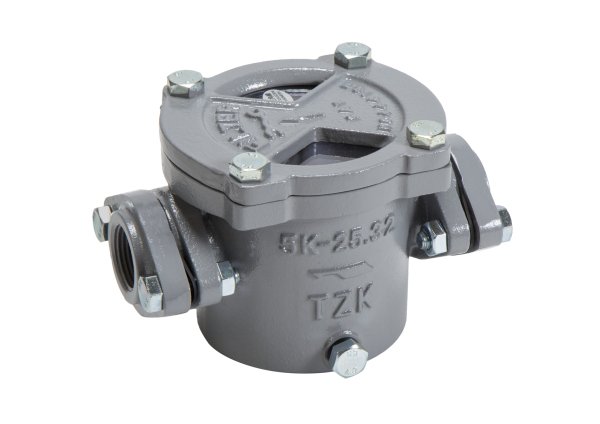 画像1: 仲啓 TZK 田附式 砂取器 (砂こし器) 井戸ポンプ・給水ポンプ用 砂ゴミ除去 ろ過器 (1)