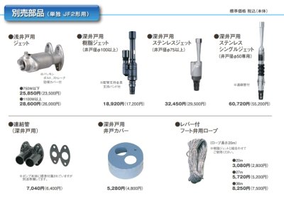 画像6: 【川本製作所】 NF3-150S カワエース 浅井戸用自動ポンプ インバータ 単相100V 50/60Hz (6)