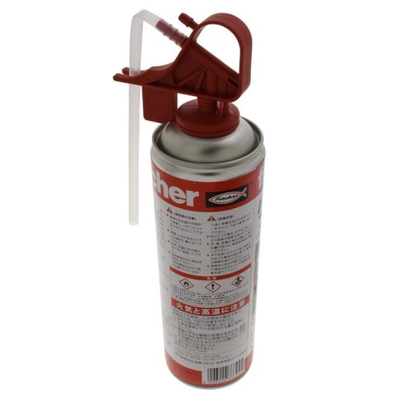 画像2: フィッシャー　ハイパーフォーム 1液性発泡ウレタン フィッシャー ライトグリーン色 (2)