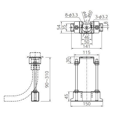 画像2: BY-300  プッシュマスター　万能床座【ブリヂストン】　 (2)