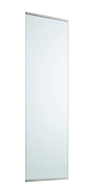 画像1: エニルノ 浴室用 防錆加工ミラー 906×356×5mm | 角磨き仕上 ミラーハンガーセット (1)