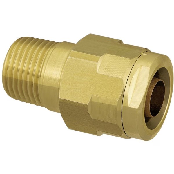 画像1: WJ1-1310C-S　オンダ製作所　ダブルロックジョイント　ストレート　おねじ　共用 (1)