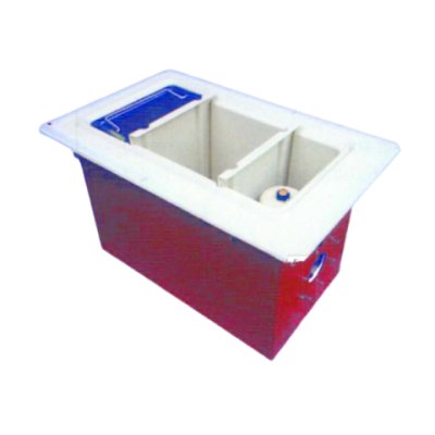 画像1: GX-1260PH【プレパイ工業株式会社】タイカラップ-F　FRP製　側溝流入床吊り型　270L　 (1)