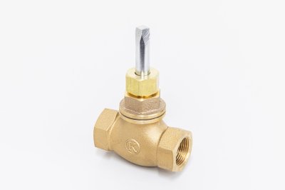 画像1: KS-301-50 光明製作所　内ねじ甲形止水栓（コマ式）　　協会タイプ (1)