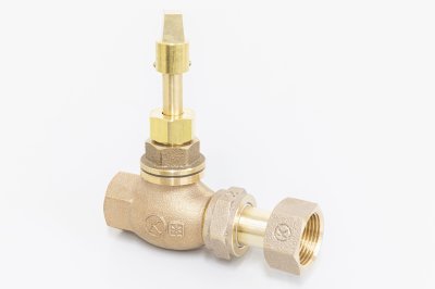 画像1: KS-402-25×20 光明製作所　内ねじ伸縮止水栓（コマ式）　　ボーシ（キャップ）ハンドル (1)