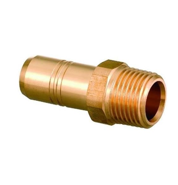 画像1: HJ44C　オンダ製作所　テーパーおねじ 青銅製　管端コア対応　PB (1)