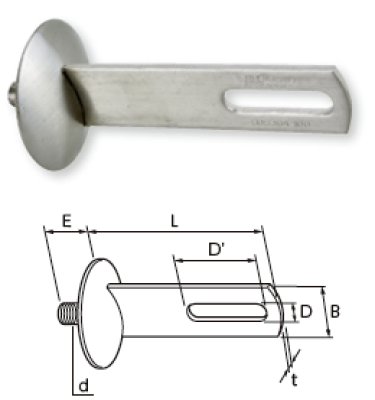 画像2: N-010410  ステンツバ付足【日栄インテック】　 (2)