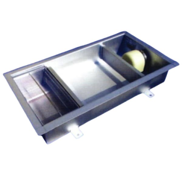 画像1: SOSC-1560H　蓋付【プレパイ工業株式会社】SUS製　浅型250Ｈ　108?　 (1)