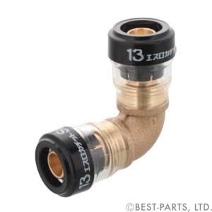 画像1: SML20　エスロカチットS　エルボ　砲金製　セキスイ　 (1)