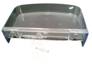 画像1: ブリヂストン　35H078x2　クリア収納化粧棚2段セット (1)