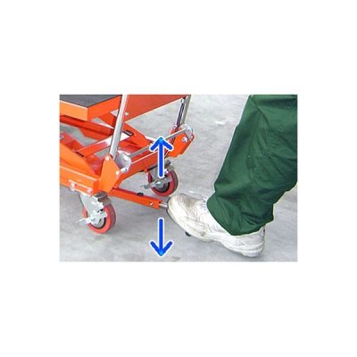 画像3: KT-150HX - 油圧式テーブル運搬車150kg - 和コーポレーション (3)