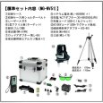 画像4: 墨出し器 サンピース ナビグリーンレーザー墨出器  MG-NV51  受光器・三脚付き 屋内外兼用 (4)