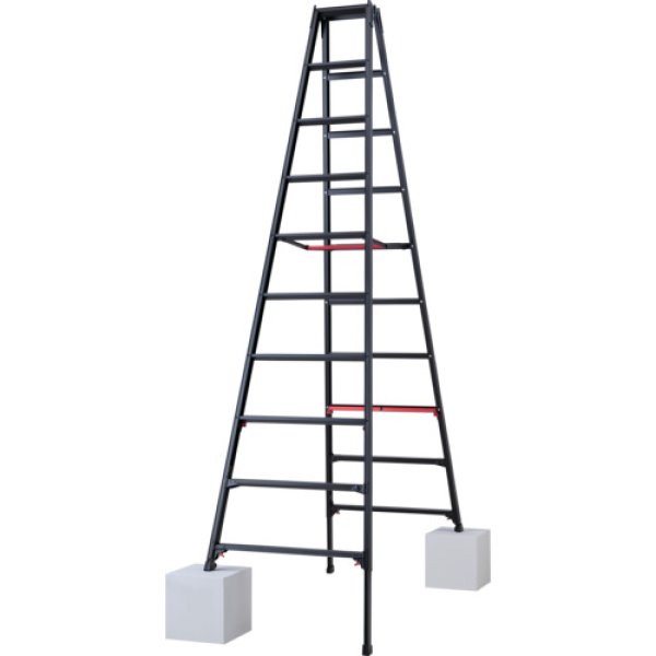 画像1: 長谷川工業 伸縮脚立/上部操作タイプ RYRB-30 (1)