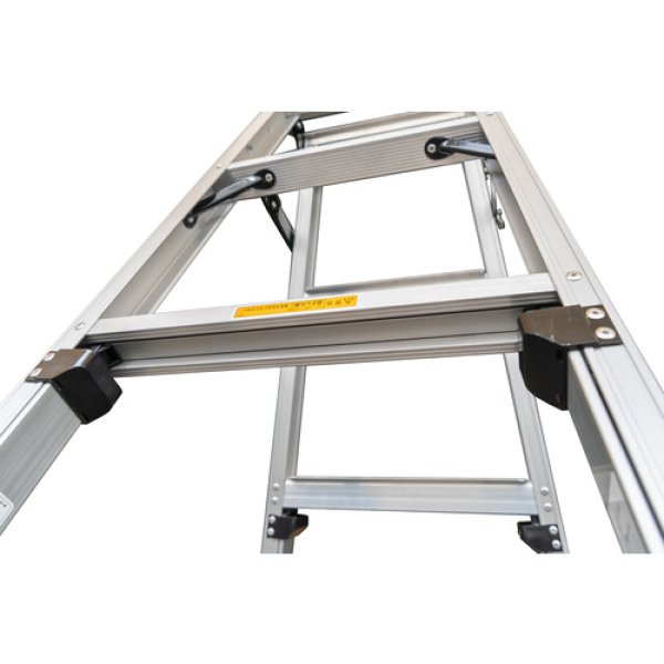 画像2: SCN-120B ＰｉＣａ　上部操作式四脚アジャスト式はしご兼用脚立スタッピーＳＣＮ型 (2)