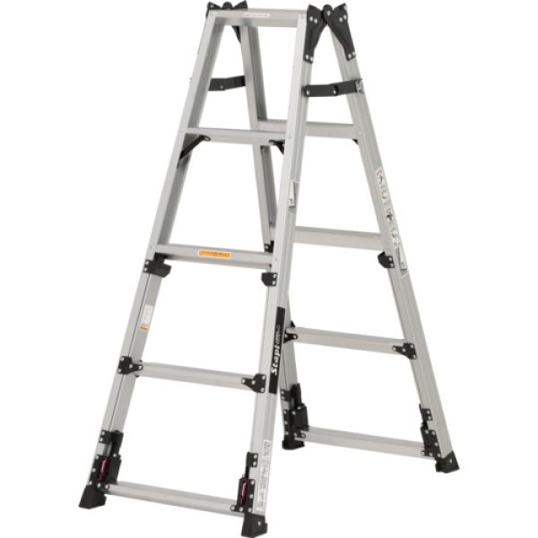 画像6: SCN-150B ＰｉＣａ　上部操作式四脚アジャスト式はしご兼用脚立スタッピーＳＣＮ型 (6)