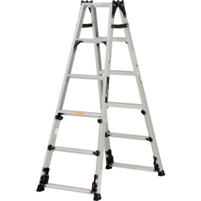 画像6: SCN-180B ＰｉＣａ　上部操作式四脚アジャスト式はしご兼用脚立スタッピーＳＣＮ型 (6)