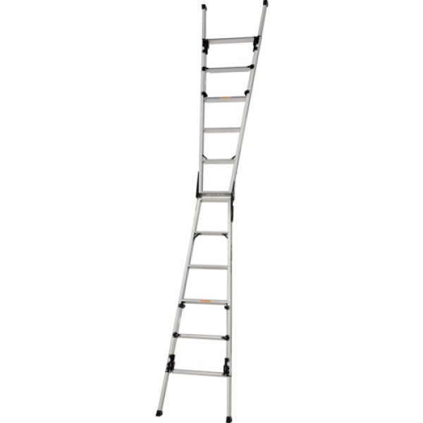 画像5: SCN-180B ＰｉＣａ　上部操作式四脚アジャスト式はしご兼用脚立スタッピーＳＣＮ型 (5)